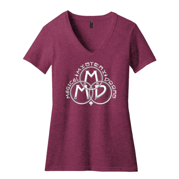 MMD Womens Raspberry T-Shirt 2