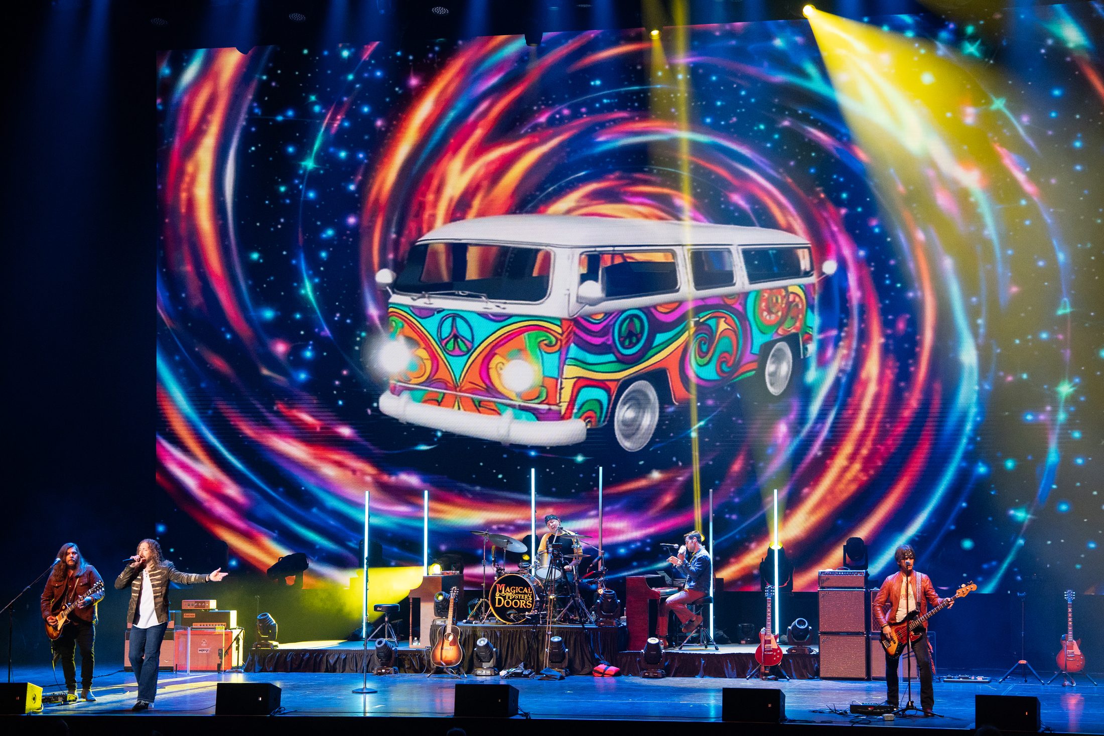 Magical Mystery Doors live on stage