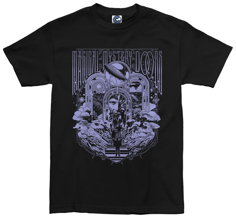 Magical Mystery Doors Steps shirt, black